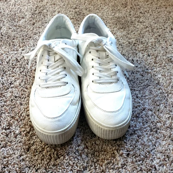 Mix No. 6 White Sneakers Women's Size 9.5 - Picture 1 of 5
